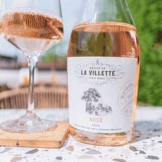 Hele lichte zachte rosé, la villette rosé van Verboon Wines