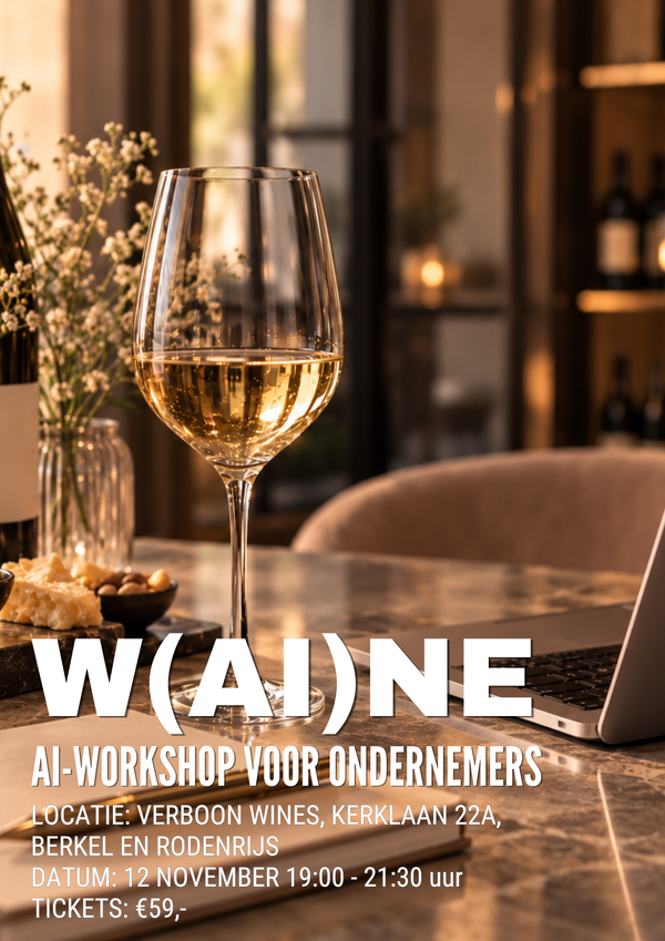 W(AI)NE - Ai Workshop voor Ondernemers