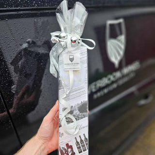 Clarrendelle Amberwine dessertwijn in luxe cellofaan cadeauverpakking van Verboon Wines
